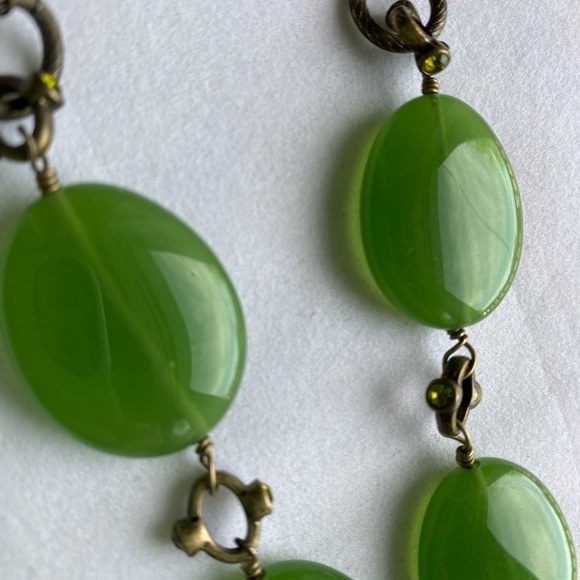 Lia Sophia Kiam Collection Jade Necklace - Picture 6 of 9